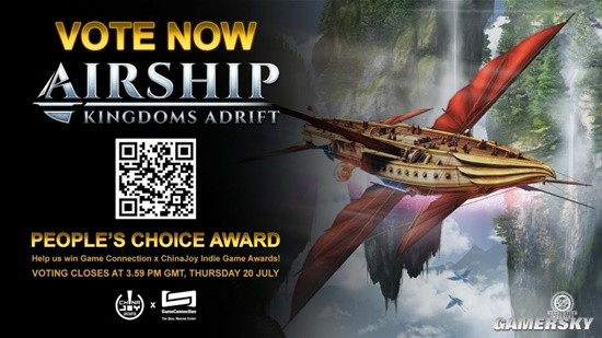 感谢支持 我们发行的《飞空艇时代：贸易帝国》提名了“年度最佳”！
