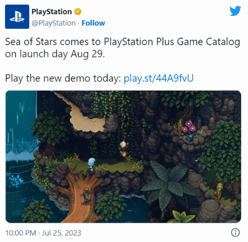 回合制RPG《星之海》首发加入PS+二/三档阵容 8月29推出