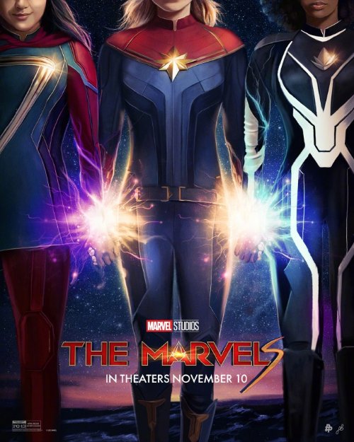 《惊奇队长2》发布新艺术海报：11月10日上映