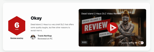 外媒称赞《死亡岛2》新DLC：场景设计炫酷 内容精彩充实