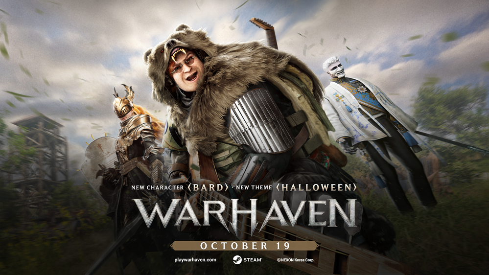 Nexon大规模冷兵器PvP《Warhaven》全新角色“巴德”登场，开放竞争战季前赛第一季！