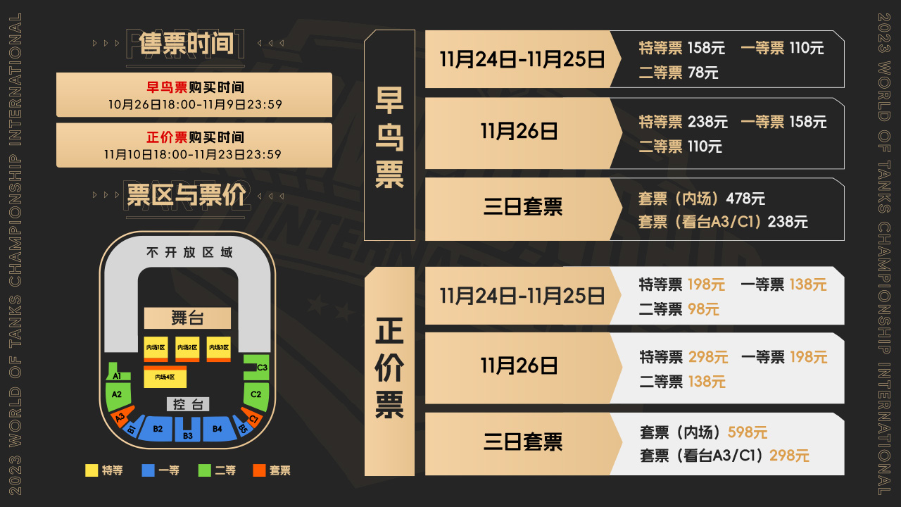 启程，向巅峰！《坦克世界》WCI线下决赛门票正式发售